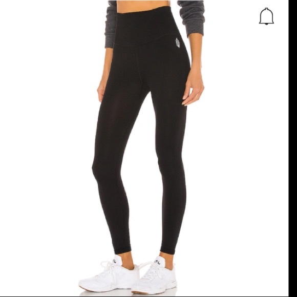 NWOT Free People Movement Good karma leggings size m/l color washed black - Picture 5 of 9